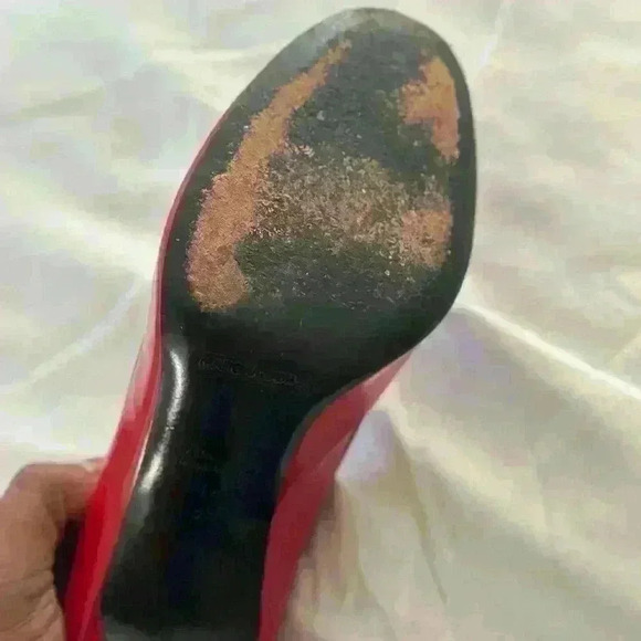 Vintage Marc Jacob Red heels in good condition Size 8.5 - Picture 8 of 9